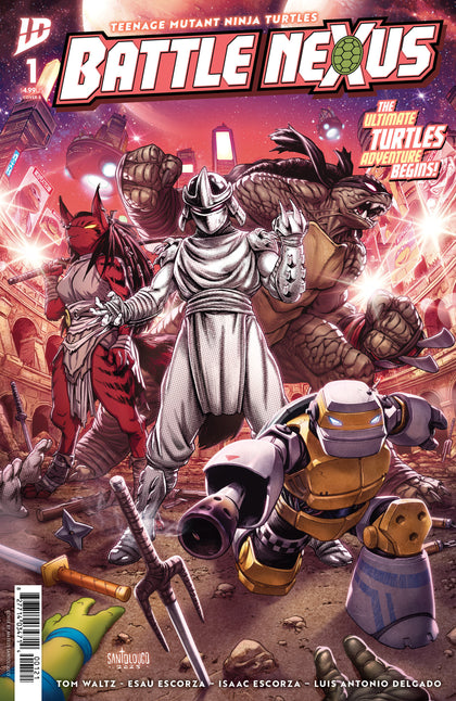 Teenage Mutant Ninja Turtles: Battle Nexus #1 Variant B (Santolouco) (PRE-ORDER: 11/12/2025)