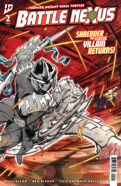 Teenage Mutant Ninja Turtles: Battle Nexus #2 Variant B (Ortiz) (PRE-ORDER: 11/19/2025)