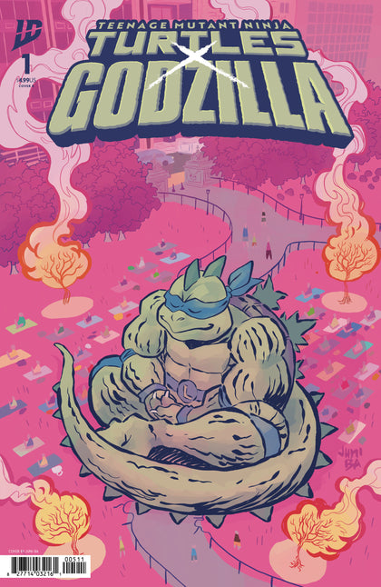 Teenage Mutant Ninja Turtles x Godzilla #1 Variant B (Ba) (PRE-ORDER: 11/12/2025)