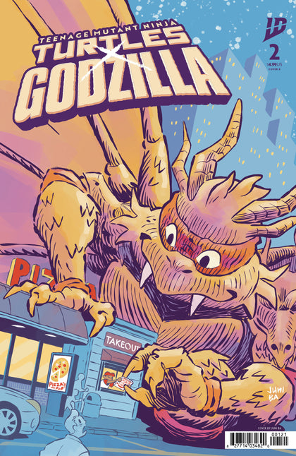 Teenage Mutant Ninja Turtles x Godzilla #2 Variant B (Ba) (PRE-ORDER: 01/07/2026)