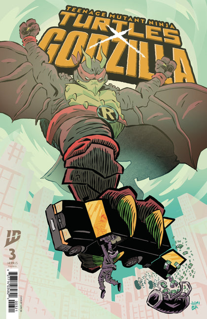 Teenage Mutant Ninja Turtles x Godzilla #3 Variant B (Ba) (PRE-ORDER: 02/04/2026)