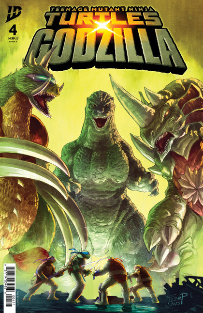 Teenage Mutant Ninja Turtles x Godzilla #4 Cover A (Pe) (PRE-ORDER: 03/04/2026)