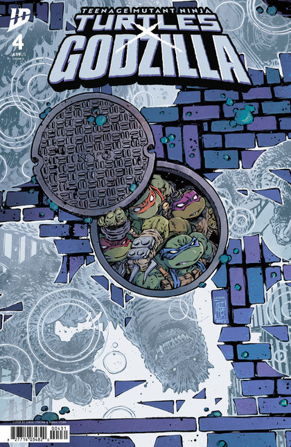 Teenage Mutant Ninja Turtles x Godzilla #4 Variant C (Corona) (PRE-ORDER: 03/04/2026)