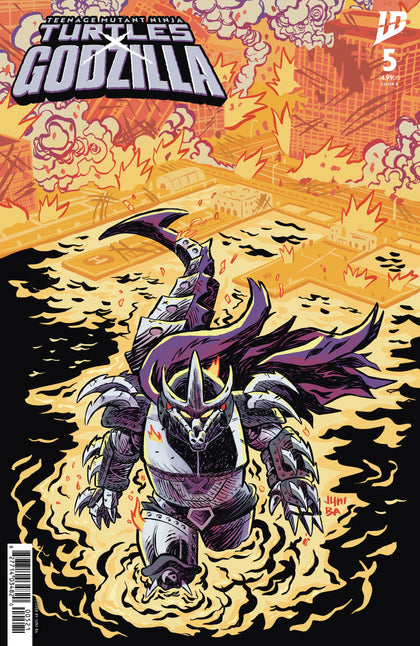 Teenage Mutant Ninja Turtles x Godzilla #5 Variant B (Ba) (PRE-ORDER: 04/01/2026)