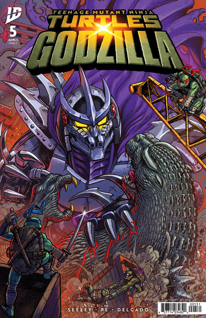 Teenage Mutant Ninja Turtles x Godzilla #5 Variant C (Frank) (PRE-ORDER: 04/01/2026)