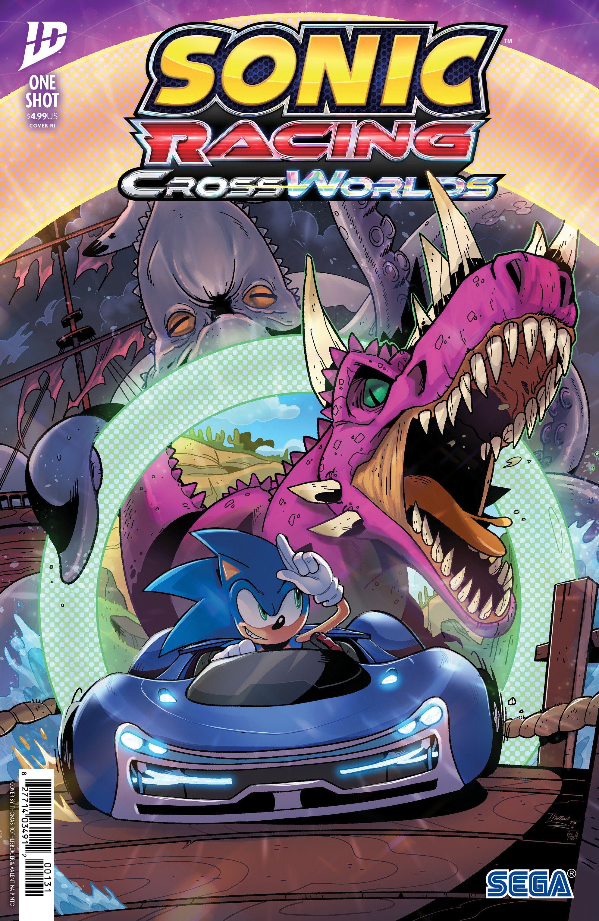 Sonic the Hedgehog: Sonic Racing CrossWorlds Variant RI (