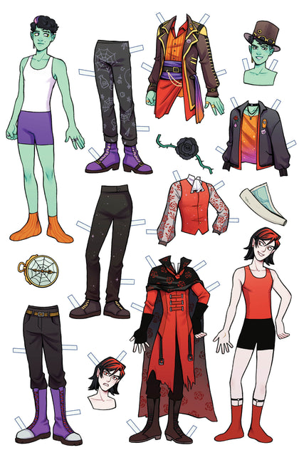 Monster High: Boomuda Triangle #1 Variant C (McCurdy Paper Doll Variant) (PRE-ORDER: 01/28/2026)