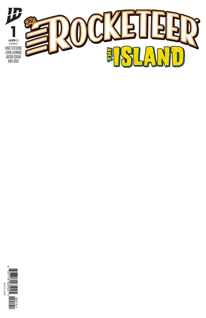 The Rocketeer: The Island #1 Variant D (Blank Sketch Variant) (PRE-ORDER: 02/25/2026)