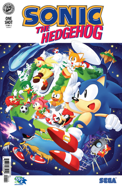 Sonic the Hedgehog: 35th Anniversary Special Variant B (Hammerstrom) (PRE-ORDER: 07/08/2026)