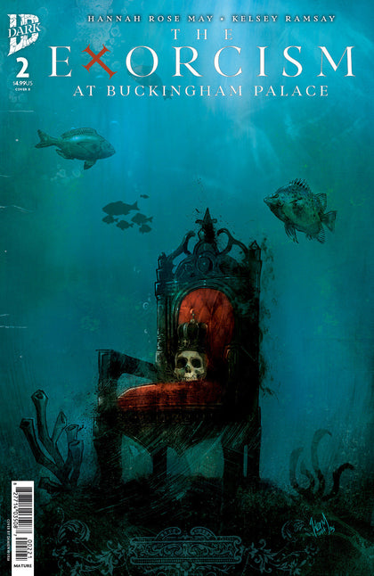 The Exorcism at Buckingham Palace #2 Variant B (Damien Worm) (PRE-ORDER: 04/29/2026)
