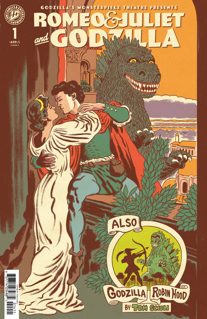 Godzilla’s Monsterpiece Theatre Presents: Romeo & Juliet & Godzilla Cover A (Scioli) (PRE-ORDER: 04/08/2026)