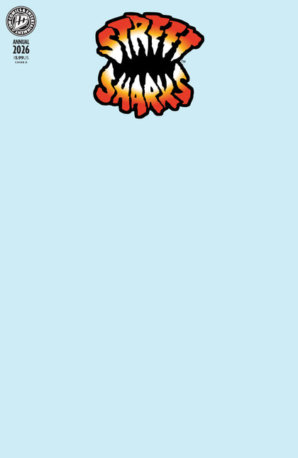 Street Sharks: Annual 2026 Variant D (Blank Sketch) (PRE-ORDER: 04/29/2026)