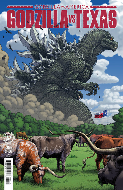 Godzilla Vs. America: Texas Cover A (Frank) (PRE-ORDER: 05/13/2026)