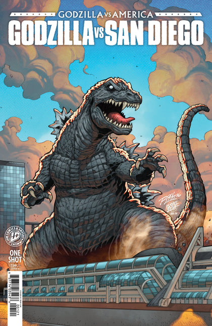 Godzilla Vs. America: San Diego Variant B (Lim) (PRE-ORDER: 07/22/2026)