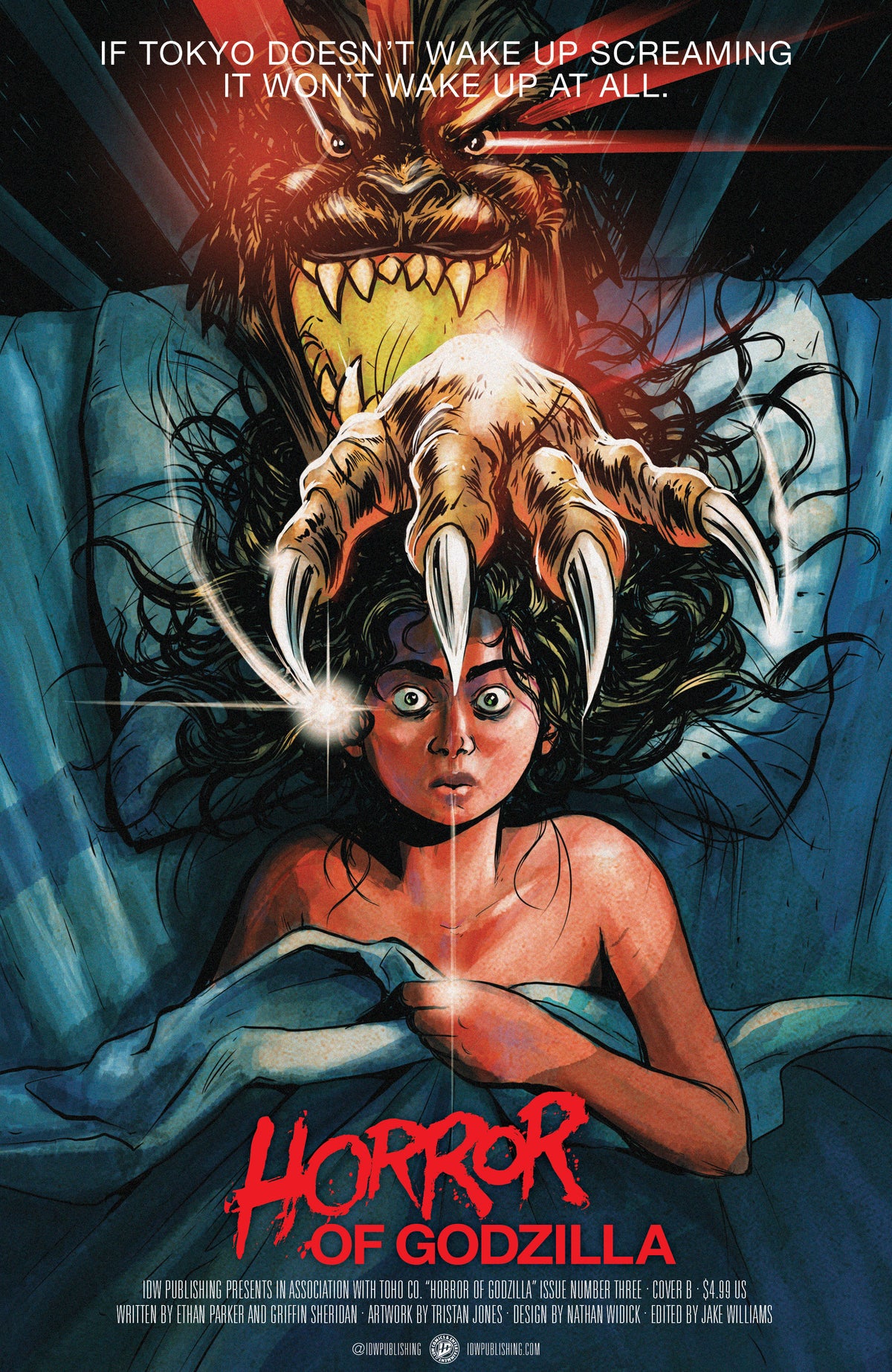 The Horror of Godzilla  #3 Variant B (Tunica Movie Homage Cover) (PRE-ORDER: 12/23/2026)