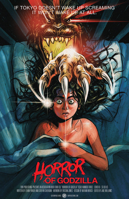 The Horror of Godzilla  #3 Variant B (Tunica Movie Homage Cover) (PRE-ORDER: 10/21/2026)