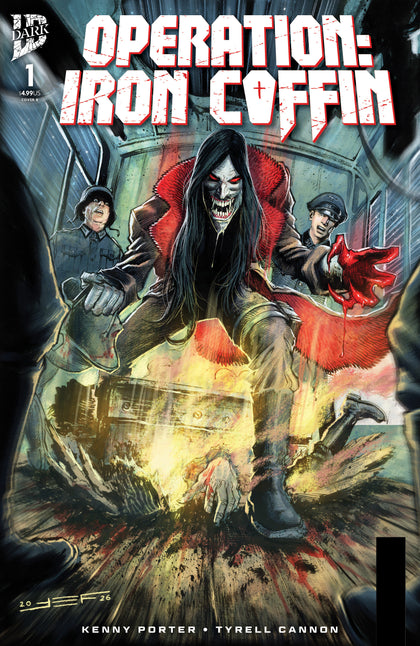 Operation: Iron Coffin #1 Variant B (Ferreyra) (PRE-ORDER: 07/08/2026)
