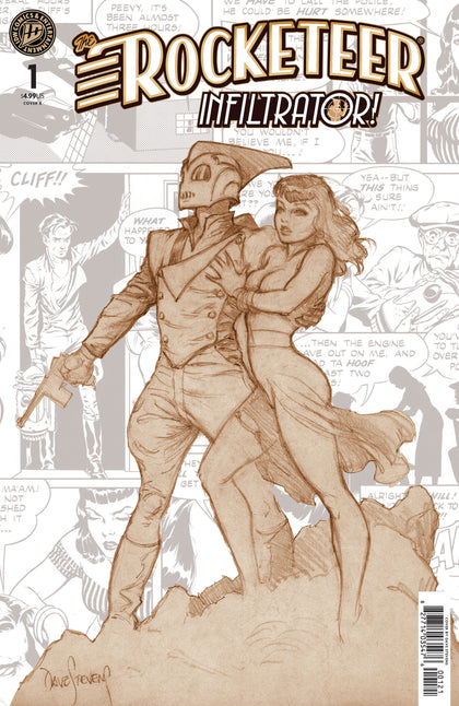 The Rocketeer: Infiltrator! #1 Variant B (Stevens) (PRE-ORDER: 07/08/2026)