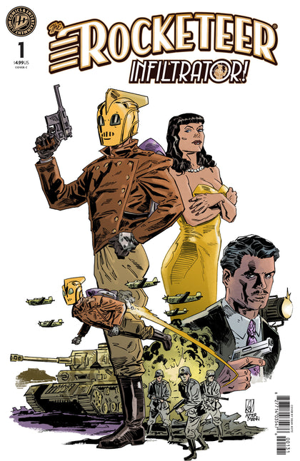 The Rocketeer: Infiltrator! #1 Variant C (Kotz) (PRE-ORDER: 07/08/2026)