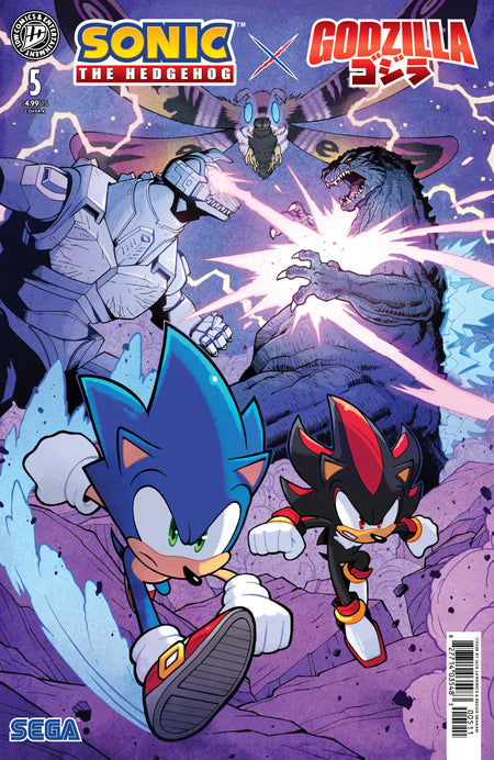 Sonic the Hedgehog x Godzilla #5 Cover A (Lawrence) (PRE-ORDER: 12/16/2026)