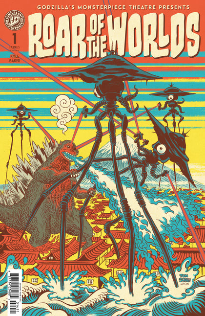 Godzilla's Monsterpiece Theatre Presents: Roar of the Worlds Cover A (Scioli) (PRE-ORDER: 08/12/2026)