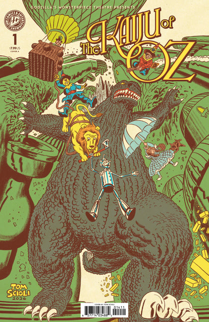 Godzilla’s Monsterpiece Theatre Presents: The Kaiju of Oz Cover A (Scioli) (PRE-ORDER: 10/07/2026)