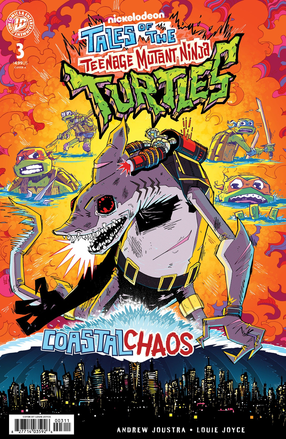 Tales of the Teenage Mutant Ninja Turtles: Coastal Chaos #3 Cover A (Joyce) (PRE-ORDER: 11/18/2026)