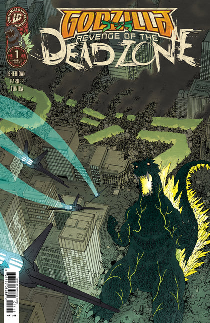 Godzilla: Revenge of the Deadzone  #1 Variant D (Morazzo IDW Goes Dark Variant) (PRE-ORDER: 10/28/2026)