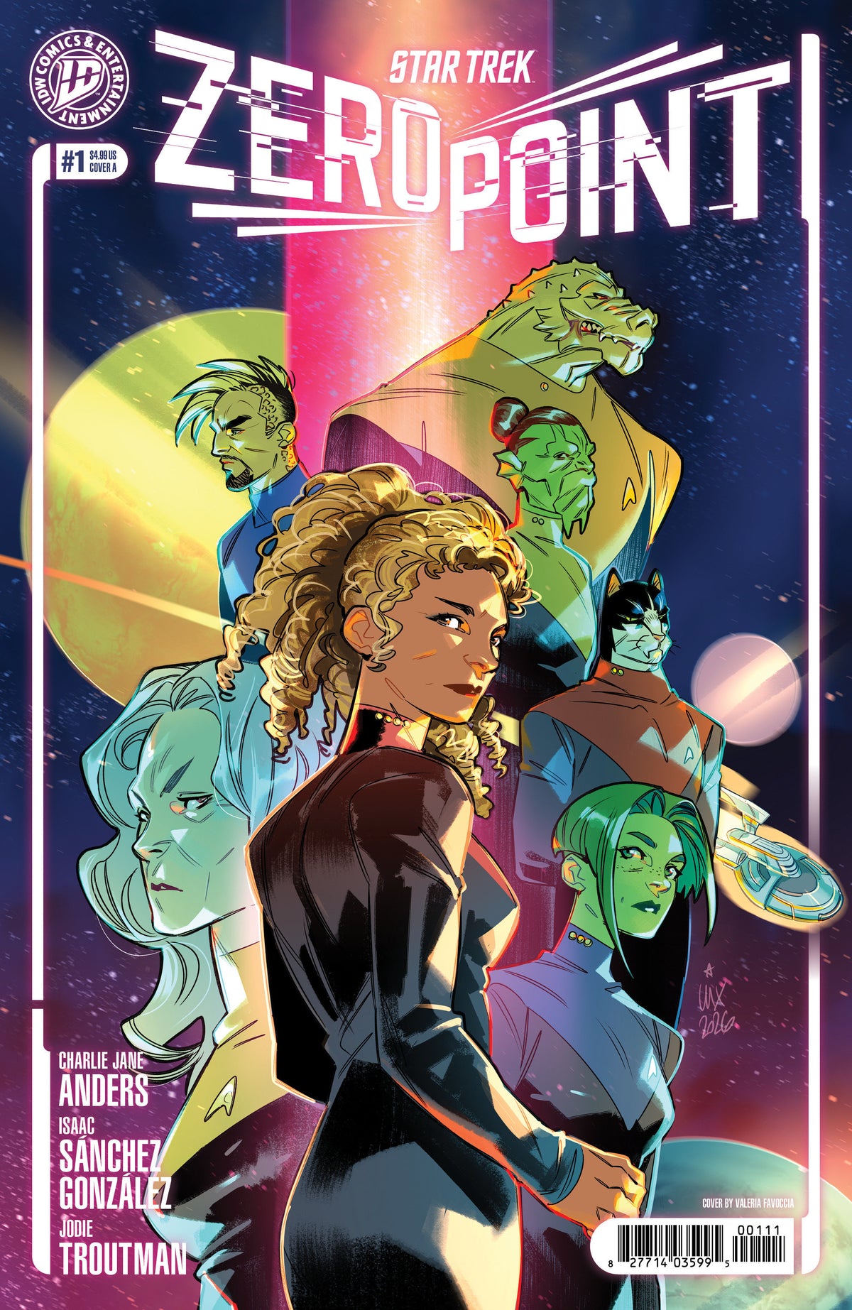 Star Trek: Zero Point #1 Cover A (Favoccia) (PRE-ORDER: 10/14/2026)