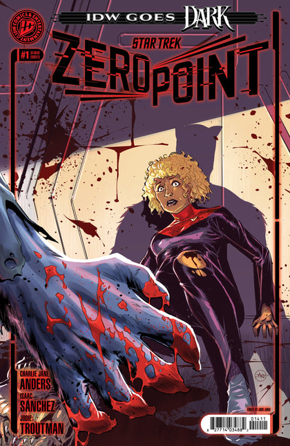 Star Trek: Zero Point #1 Variant D (Jaro IDW Goes Dark Variant) (PRE-ORDER: 10/14/2026)