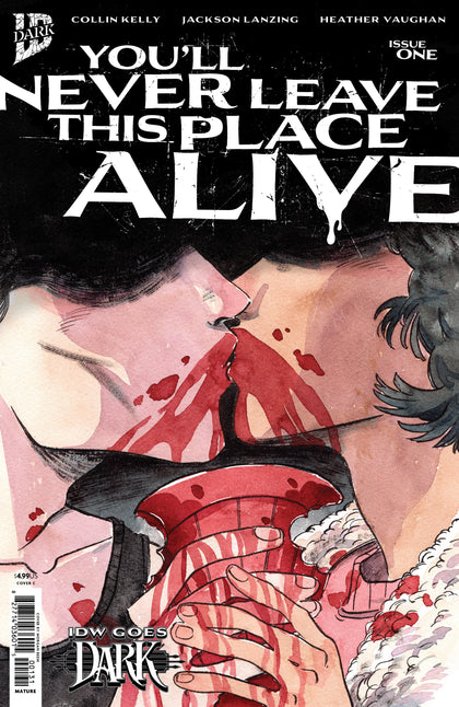 You'll Never Leave This Place Alive #1 Variant C (Beem IDW Goes Dark Variant) (PRE-ORDER: 10/14/2026)