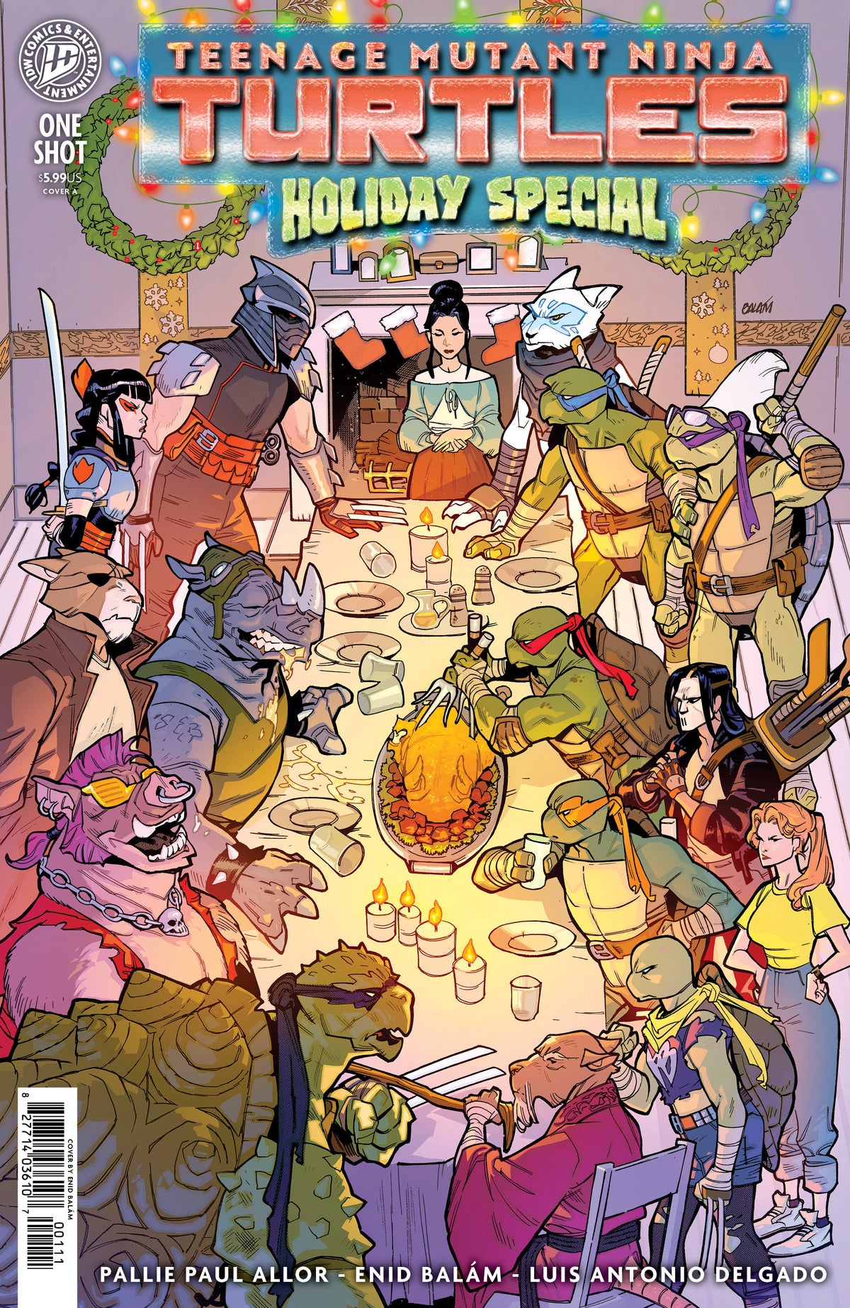 Teenage Mutant Ninja Turtles: Holiday Special Cover A (Balám) (PRE-ORDER: 12/09/2026)