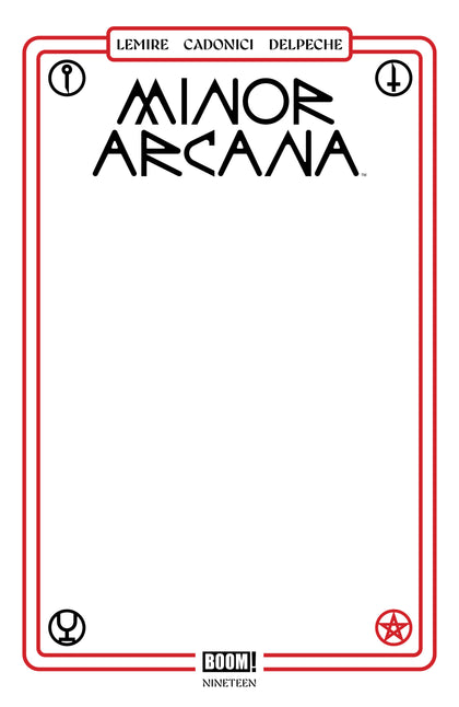 Minor Arcana #19 C Blank Sketch Variant (PRE-ORDER: 10/07/2026)