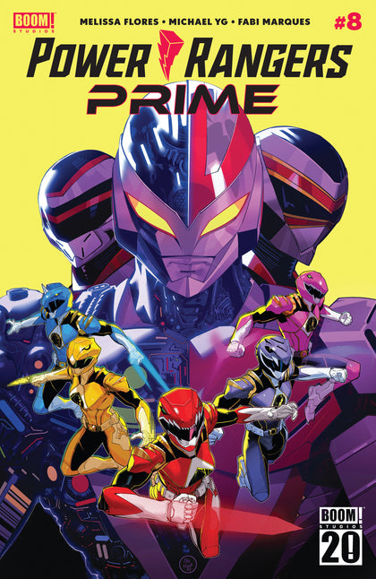 Power Rangers Prime #8 A Main (Dressed, Mora) (PRE-ORDER: 07/02/2025)
