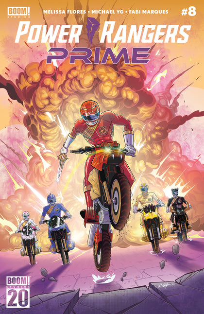 Power Rangers Prime #8 B Variant (Dressed, Griffin) (PRE-ORDER: 07/02/2025)