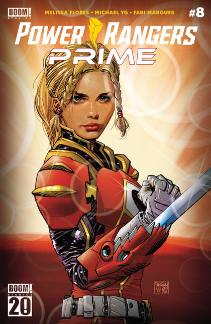 Power Rangers Prime #8 C BOOM 20th Anniversary Variant (Dressed, Panosian) (PRE-ORDER: 07/02/2025)