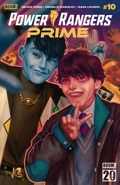 Power Rangers Prime #10 C BOOM 20th Anniversary Variant (Dressed, Puebla) (PRE-ORDER: 09/10/2025)