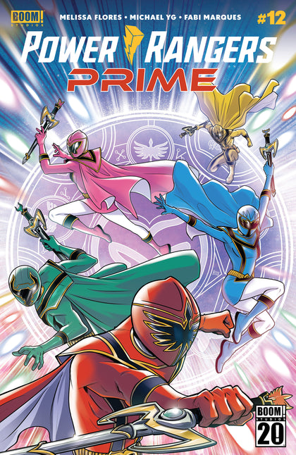 Power Rangers Prime #12 B Variant (Dressed, Di Gianfelice) (PRE-ORDER: 11/19/2025)