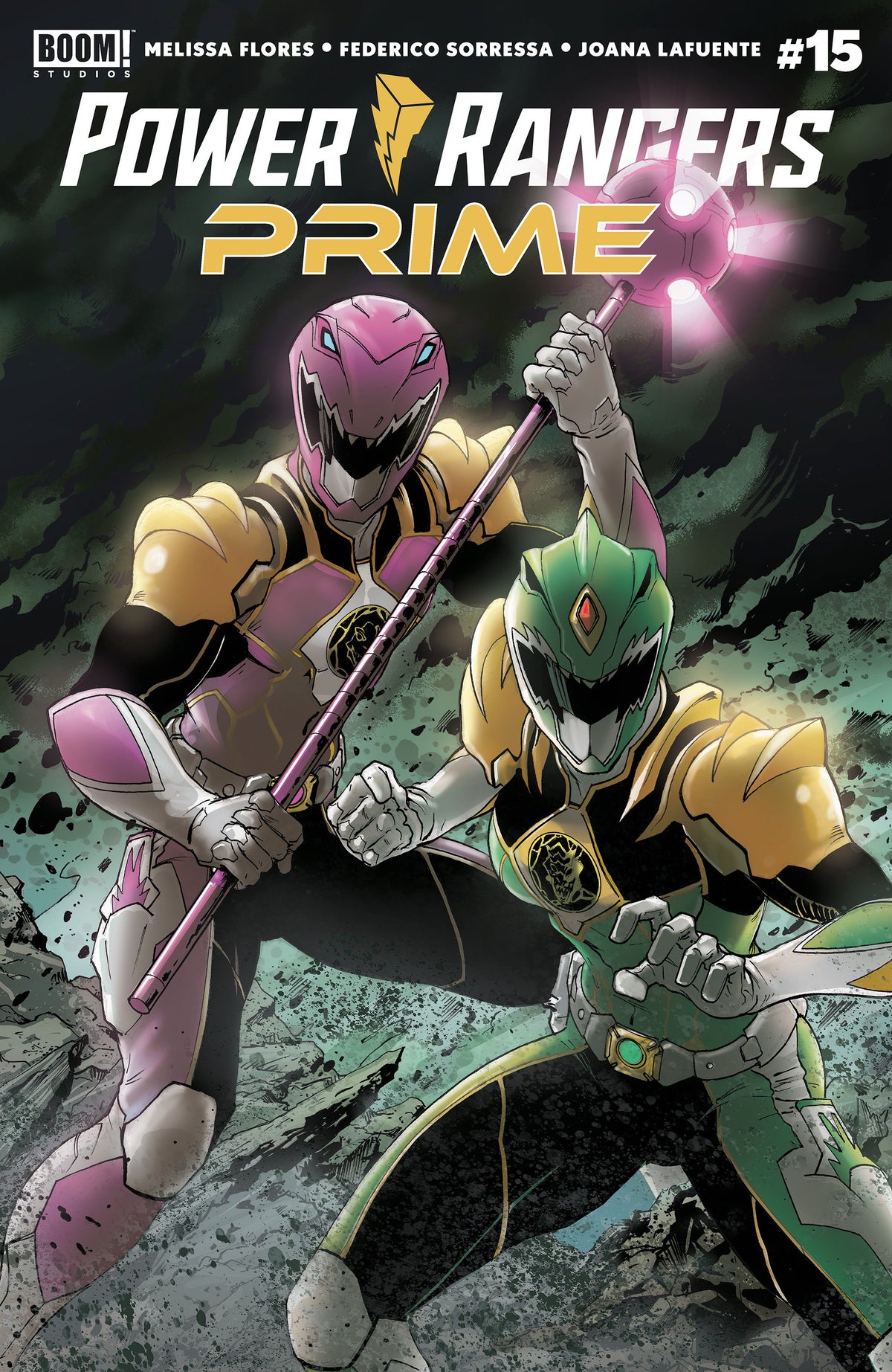 Power Rangers Prime #15 A Main (Dressed, Griffith) (PRE-ORDER: 03/04/2026)