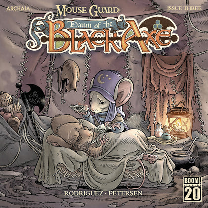 Mouse Guard: Dawn of the Black Axe #3 A Main (Dressed, Rodríguez)