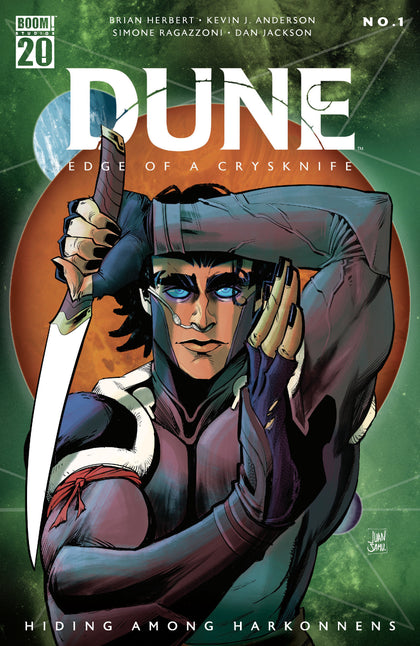 Dune: Edge of a Crysknife: Hiding Among Harkonnens #1 B Variant (Dressed, Samu) (PRE-ORDER: 07/02/2025)