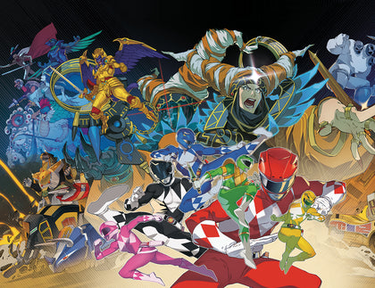 Mighty Morphin Power Rangers: Rita's Rewind #1 C Variant (Full Art, Foil, GAME ART) (PRE-ORDER: 08/06/2025)