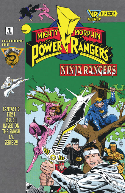 VR Troopers/Power Rangers Flipbook Facsimile Edition #1 A Main (Dressed, Smith & Ross) (PRE-ORDER: 08/27/2025)