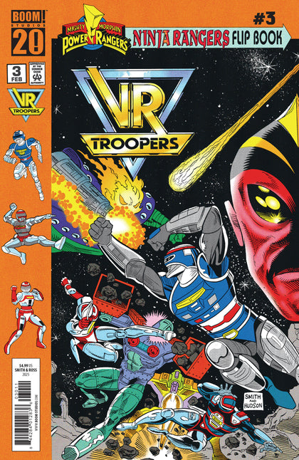 VR Troopers/Power Rangers Flipbook Facsimile Edition #3 A Main (Dressed, TBD) (PRE-ORDER: 11/12/2025)