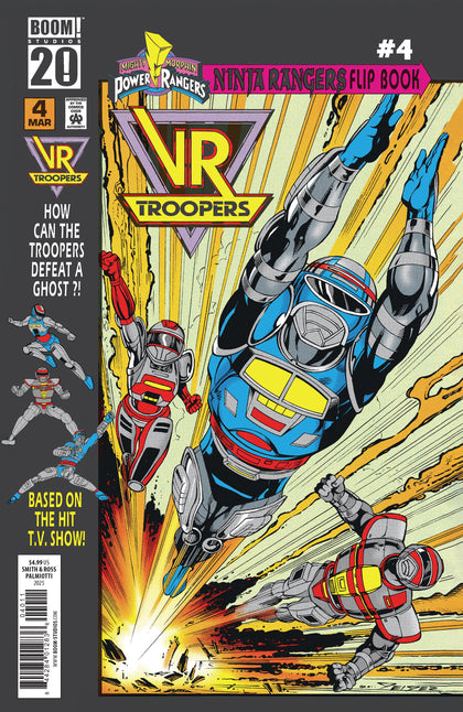 VR Troopers/Power Rangers Flipbook Facsimile Edition #4 A Main (Dressed, Smith) (PRE-ORDER: 12/17/2025)