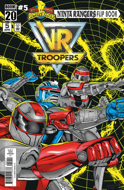 VR Troopers/Power Rangers Flipbook Facsimile Edition #5 A Main (Dressed, Smith & McKenna) (PRE-ORDER: 01/21/2026)