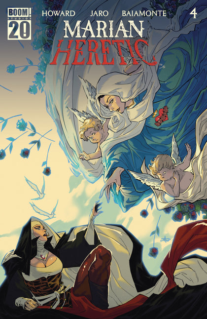 Marian Heretic #4 A Main (Dressed, Jaro) (PRE-ORDER: 02/04/2026)