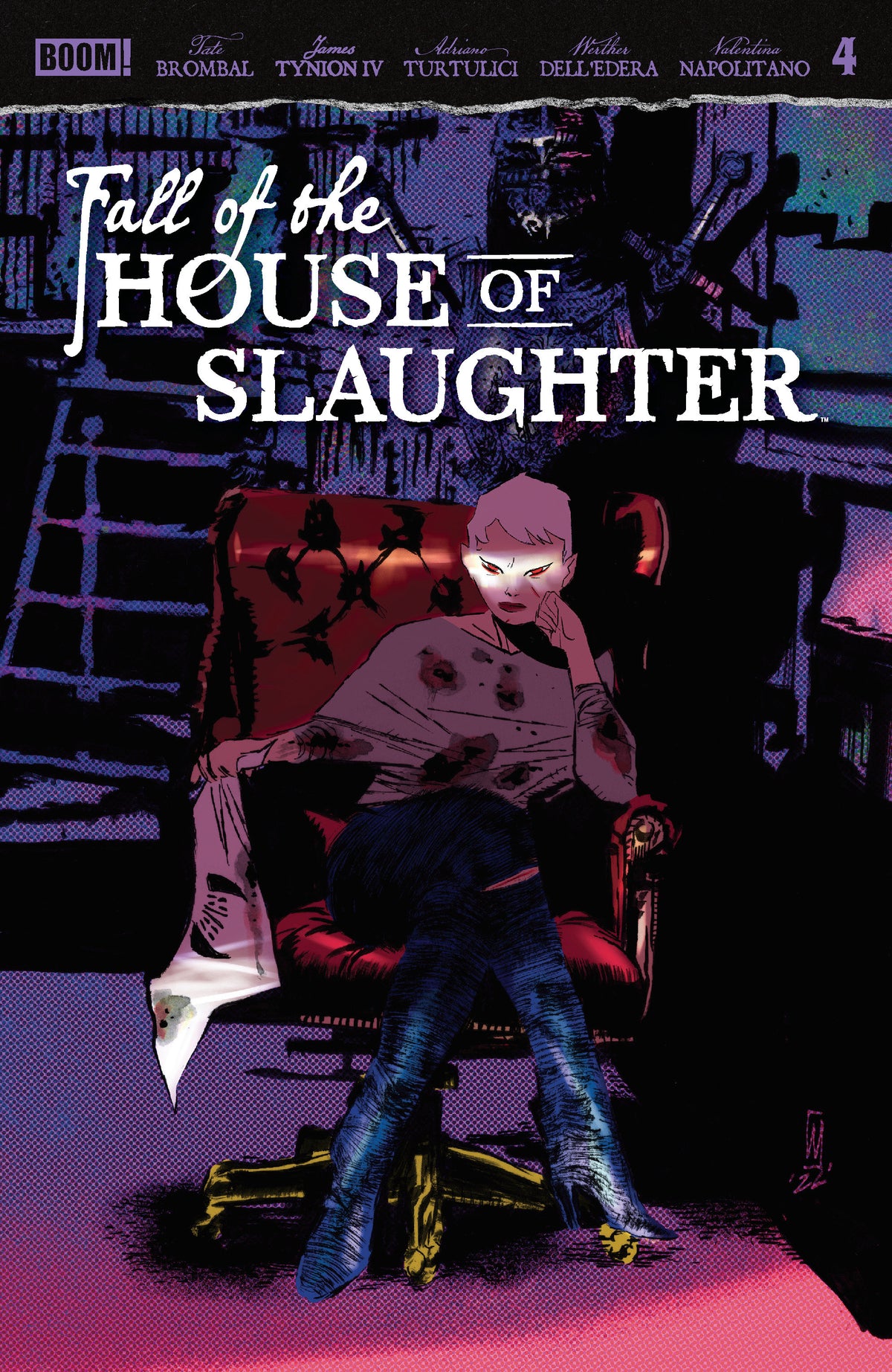 Fall of the House of Slaughter #4 B Main (Full Art, Dell'Edera)