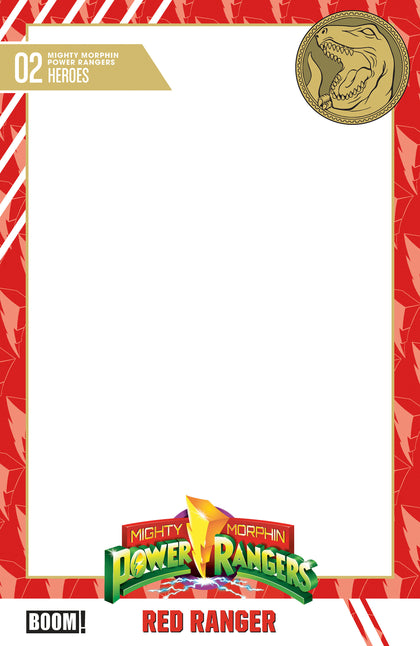 Mighty Morphin Power Rangers (2026) #2 D Trading Card Blank Sketch Variant (PRE-ORDER: 07/15/2026)