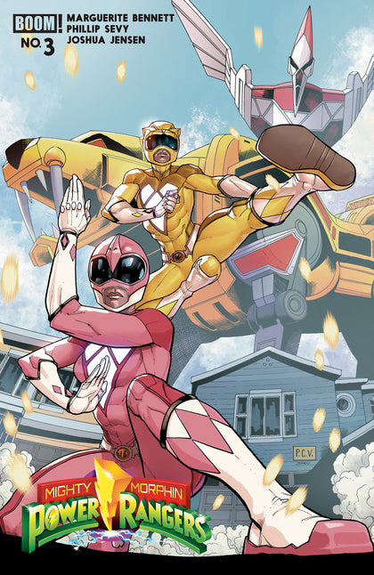 Mighty Morphin Power Rangers (2026) #3 B Variant (Dressed, Sevy) (PRE-ORDER: 08/26/2026)